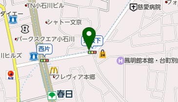 小平歯科医院の地図画像