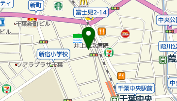 よだ歯科クリニック千葉中央の地図画像