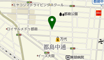 都島中通り歯科の地図画像