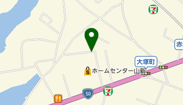 うつぎざき歯科医院の地図画像