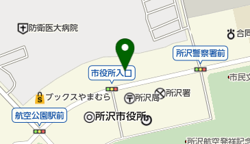 パークタウン歯科の地図画像