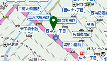香川矯正歯科クリニックの地図画像