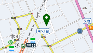 勝沼歯科医院の地図画像