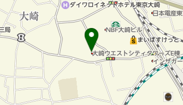 大崎ウエストシティタワーズ歯科の地図画像