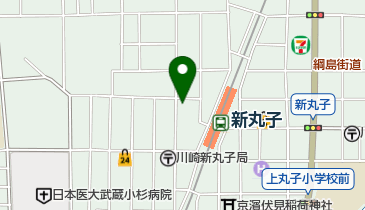 新丸子デンタルクリニックの地図画像