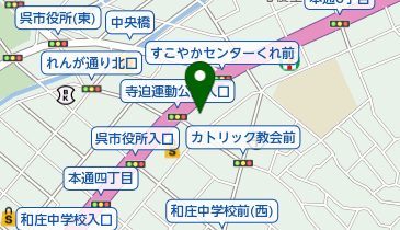 米谷歯科医院の地図画像