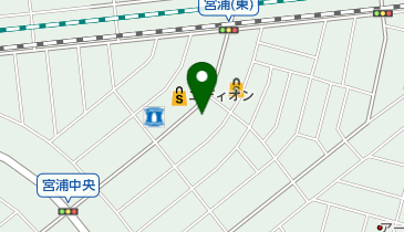 大名歯科の地図画像