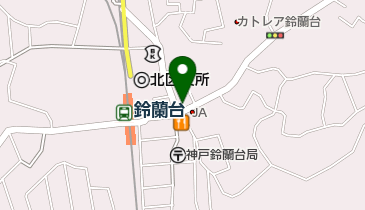 香山歯科クリニックの地図画像