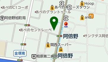 川上歯科あべの診療所の地図画像