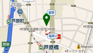 歯科あしはらばし院の地図画像