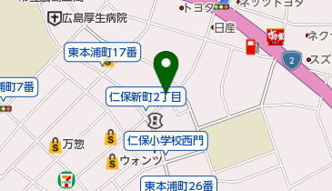 歯科・にほしんまちクリニックの地図画像