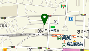 高知駅つちもと歯科の地図画像