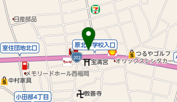 いなば歯科クリニックの地図画像