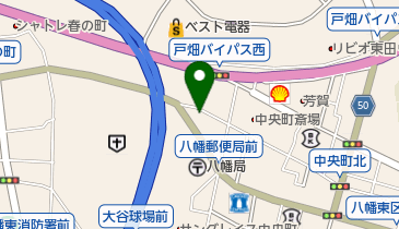 製鉄病院前ハート歯科医院の地図画像