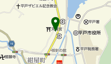 木引田町歯科の地図画像