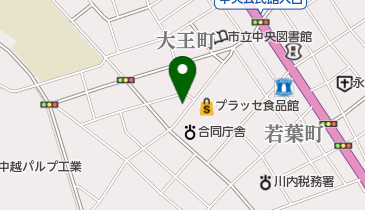 やまもと歯科の地図画像