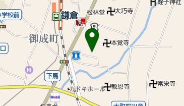 若宮大路歯科の地図画像