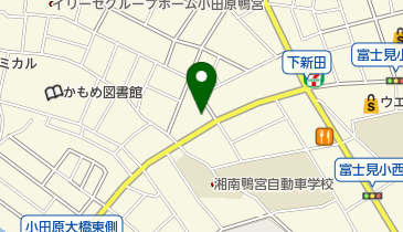 小田原市歯科二次診療所の地図画像