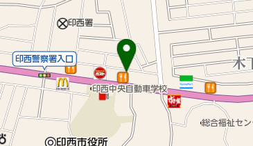うちだ歯科の地図画像