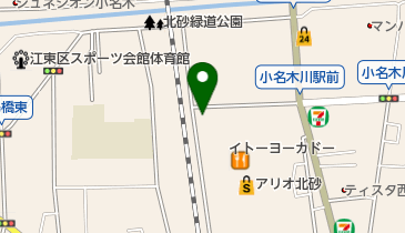 アリオ北砂歯科クリニックの地図画像