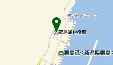 粟島へき地出張診療所の地図画像