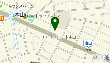 本山デンタルクリニックの地図画像