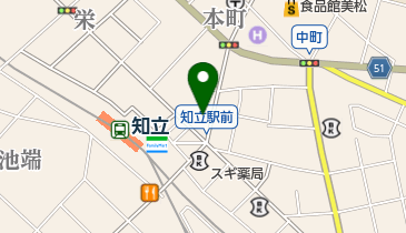 歯科知立駅前クリニックの地図画像