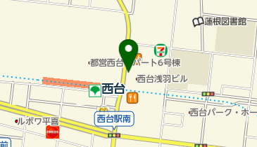 西台仁愛歯科クリニックの地図画像