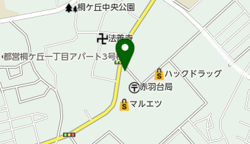 赤羽台ファースト歯科の地図画像