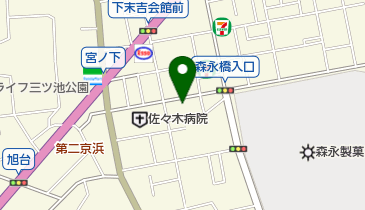 マエダ歯科の地図画像