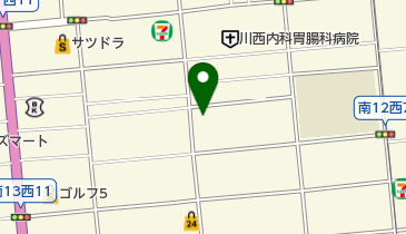 南12条千葉歯科クリニックの地図画像