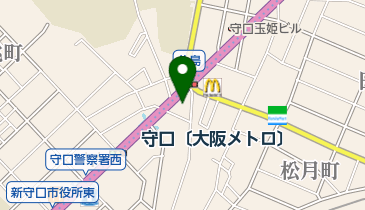 守口駅前歯科クリニックの地図画像