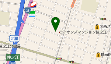 西山歯科医院の地図画像