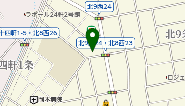 北円山クリエイト歯科の地図画像