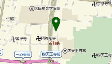 四天王寺岡本歯科医院の地図画像