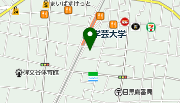 学芸大駅前歯科の地図画像