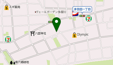 ヤマモトデンタルクリニック蒲田の地図画像