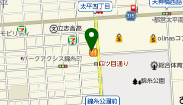 宇田川歯科医院の地図画像