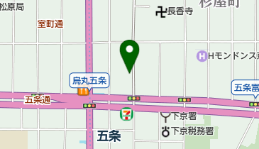 五条はしもと歯科・矯正歯科の地図画像