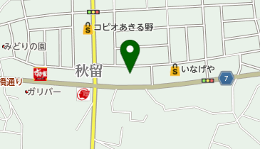 クリニックタウン歯科雨間の地図画像