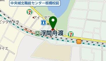 浮間アスール歯科の地図画像