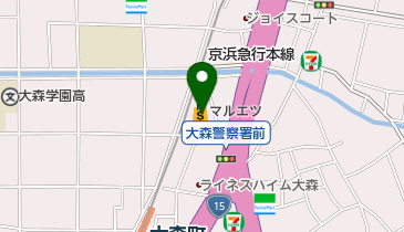 55歯科医院の地図画像