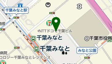 千葉みなと歯科室の地図画像