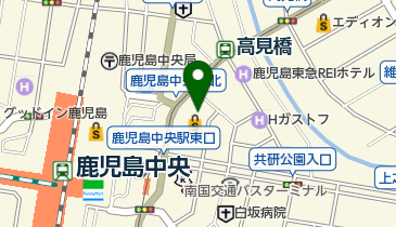 鹿児島セントラル歯科の地図画像