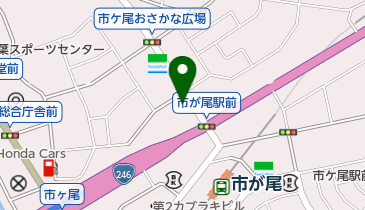 ファミリア歯科の地図画像