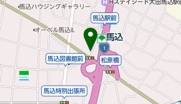 まごめファミリー歯科の地図画像