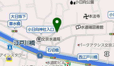 藤田デンタルクリニック文京の地図画像