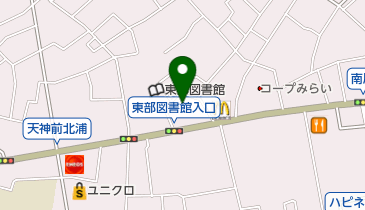 クレール歯科クリニックの地図画像