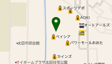 おおたモール歯科の地図画像