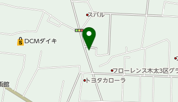 ひらの歯科の地図画像